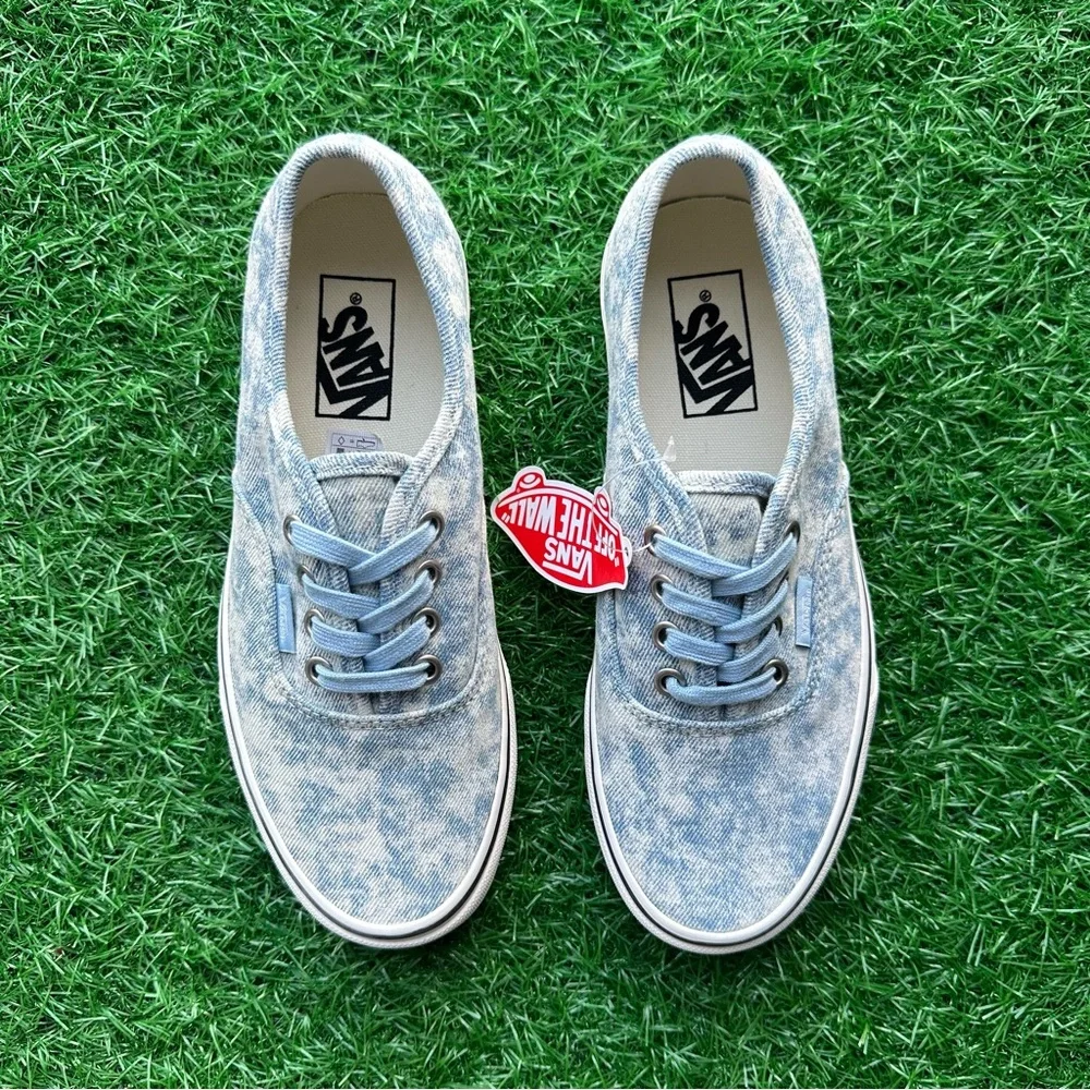 Vans Authentic Denim Destroy Winter Sky Marshmallow - Picture 8 of 8